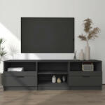 vidaXL fekete szerelt fa TV-szekrény 150 x 33, 5 x 45 cm (811458)