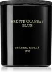 Cereria Mollá Mediterranean Blue illatgyertya szójaviaszból fekete 230 g