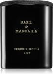 Cereria Mollá Basil & Mandarin illatgyertya szójaviaszból 230 g