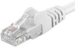 PremiumCord Patchcord UTP RJ45-RJ45 Cat. 5e 5m, alb, "UTP-5E-5-W (UTP-5E-5-W)