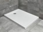 Radaway Doros F szögletes aszimmetrikus zuhanytálca 140x80 cm, szifonnal