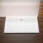 RAVAK Gigant Pro lapos, szögletes, öntöttmárvány zuhanytálca csúszásmentes felülettel, 80x120 cm