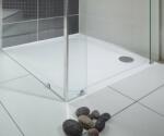 RAVAK Perseus Pro Chrome lapos, szögletes öntöttmárvány zuhanytálca 80x80 cm