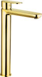 Deante Alpinia Gold magasított mosdócsaptelep, arany