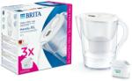 BRITA BR1052782 Marella XL vízszűrő kancsó, fehér, 3 db Maxtra Pro Pure Performance szűrőbetéttel