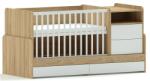 Brendon Lux Multi 5in1 White-Natural kiságy