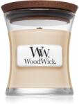 WoodWick Vanilla Bean lumânare parfumată cu fitil din lemn 85 g