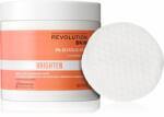 Revolution Skincare Brighten 3% Glycolic Acid tisztító vattakorong 60 db