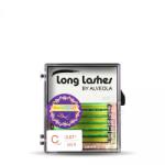 Long Lashes szempilla FLUORESZKÁLÓ MIX pilla-ZÖLD C 0, 07-8-9-10-11-12-13mm (LLC307000-8) - alveolashop