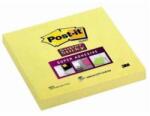 3M Post-it Super Sticky 654-S 76x76mm carnețel galben de notițe (7100103161)