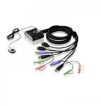 ATEN Switch KVM ATEN CS692, 2-Port, USB HDMI/Audio, Remote port selector (1.8m) (CS692-AT)