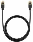 Baseus Cat 7 Gigabit Ethernet RJ45 cablu RJ45 de 1m negru (B00133208111-01)