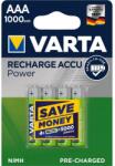 VARTA Recharge mikro ceruza akku (AAA) 1000mAh 4db (05703 301 404)