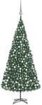 vidaXL zöld megvilágított műkarácsonyfa gömb szettel 500 cm (3077888) - vidaxl