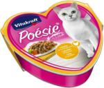 Vitakraft Poésie Chicken Sauce - Hrană umedă cu pui la tăviță pentru pisici (15 x 85 g) 1275 g