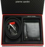 Pierre Cardin Pierre Cardin fekete férfi bőr pénztárca és öv szett (PC-ZG-113-120)