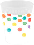 Procos Multiwatercolor Party pohár, műanyag 250 ml PNN96256