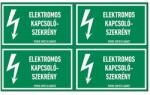 WORK-SIGN Elektromos Kapcsolószekrény 6X10cm (4db) (ERV071001ONV01000060)