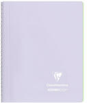 Clairefontaine Spirálfüzet Clairefontaine Koverbook Blush A/5 80 lapos PP borítású vonalas lila (366775C) - kreativjatek