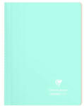 Clairefontaine Spirálfüzet Clairefontaine Koverbook Blush A/4 80 lapos PP borítású vonalas menta (PAP1112-0040)