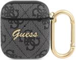 Guess GUA24GSMK husă AirPods gri 4G Script Metal Collection (GUA24GSMK)