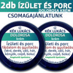 Kék-Lukács Kék Lukács Ízület és Porc (térd, váll, csípő, hát, derék) Dolorosa krém 2 darabos csomagajánlatunk