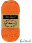 Scheepjes Catona 281 Tangerine - mandarin sárga pamut fonal - 50gramm