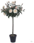 Bloomi Selyemvirág törzses rózsafa műanyag kaspóban műanyag 121cm barack @ (DD61580)
