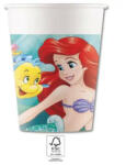  Disney Hercegnők, Ariel Curious papír pohár 8 db-os 200 ml FSC (PNN95456) - mesesajandek