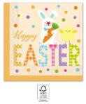  Easter Animals, Húsvét szalvéta 20 db-os, 33x33 cm FSC (PNN94871)