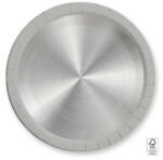 Procos Next Generation Silver, Ezüst papírtányér 8 db-os 23 cm FSC (PNN94786)