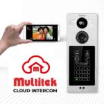 MULTITEK Videointerfon IP Wireless Fara Fir MULTITEK CLOUD 10L - WiFi pentru bloc si ansambluri rezidentiale