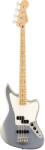 Fender Player Jaguar Bass, Maple Fingerboard, argint (0149302581)