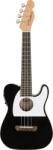 Fender Fullerton Tele Uke ukulele electro-acustic, negru (0971653006)