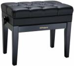 Roland RPB-500BK bancă de pian cu blat de vinil reglabil pe înălțime cu compartiment de depozitare - negru satinat (RPB-500BK)