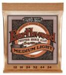Ernie Ball 2146 Coarde pentru chitară acustică, Earthwood Medium Light, Fosfor bronz, 12-54 (2146)