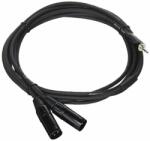 Roland RCC-10-352XM 10ft / 3m Cablu de interconectare 3.5mm TRS jack-DUAL XLR (PAPA) Cablu în Y (RCC-10-352XM)