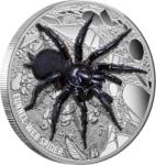 New Zealand Mint Păianjenul Funnel-Web - Monedă de colecție din argint de 5 oz, probă de argint Moneda