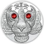 Perth Mint Ochii lumii: Asia, puterea tigrului - 22, 42 g - Monedă de colecție din argint Moneda