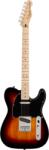 Squier Affinity Series Telecaster, Maple Fingerboard, Black Pickguard, 3-Color Sunburst (0378203500)