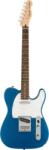 Squier Affinity Series Telecaster, diapazon de laur, pickguard alb, Lake Placid Blue, chitara electrica (0378200502)