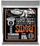 Ernie Ball 3122 Coarde de chitară electrică, Hybrid Slinky Coated RPS, întărit cu titan, 9-46 (3122)