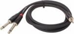 Roland RCC-10-3528V2 10ft / 3m Cablu de interconectare 3, 5mm TRS jack-DUAL 6, 3mm TR jack Y-cablu Y-cable (RCC-10-3528V2)