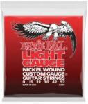 Ernie Ball 2208 Coarde de chitară electrică, Light Wound W/Wound G, Nichel/Ațel, 11-52 (2208)