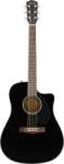 Fender CD-60SCE Dreadnought Black chitară electroacustică, negru (0970113006)