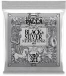 Ernie Ball 2406 Coarde pentru chitară clasică, Ernesto Palla Black& Silver, Nylon/Argint placat cu argint 28-42 (2406)