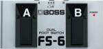 BOSS FS-6 întrerupător de picior dublu (FS-6)