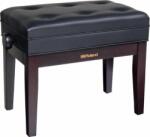 Roland RPB-400RW bancă de pian cu blat de vinil reglabil pe înălțime cu compartiment de depozitare - lemn de trandafir satinat (RPB-400RW)