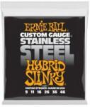 Ernie Ball 2247 Coarde de chitară electrică, Hybrid Slinky, oțel inoxidabil, 09-46 (2247)