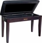 Roland RPB-D100RW bancă dublă pentru pian cu blat de vinil cu compartiment de depozitare - lemn de trandafir satinat (RPB-D100RW)
